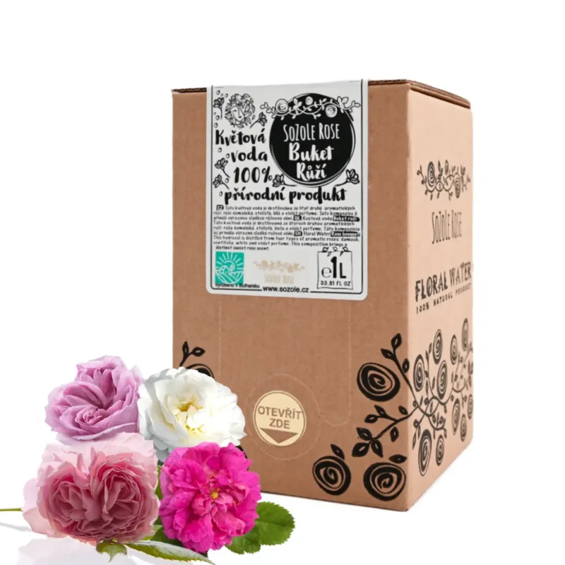 Květová voda Buket růží SoZoLe Rose 1l