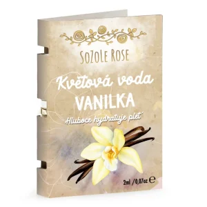 Kvetová voda Vanilka - vzorka 2ml