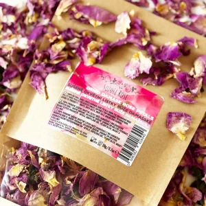 Sušené okvětní lístky Damašské růže